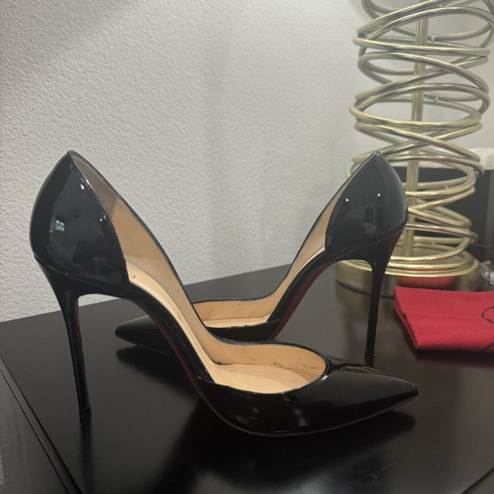 Christian Louboutin Iriza 100 Patent Black